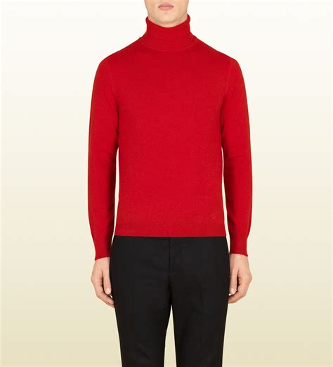 mens gucci jumpers|gucci turtleneck men.